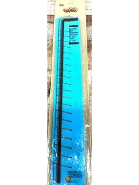 Susan Bates Colorak Yarn Organizer 20 Colors No. 14321 Blue Ruler Made In USA